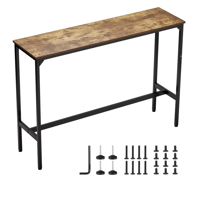 Bar Table 55x15x39 in Coffee Counter Dining Pub Table
Bar Table 55x15x39 in Coffee Counter Dining Pub Table
