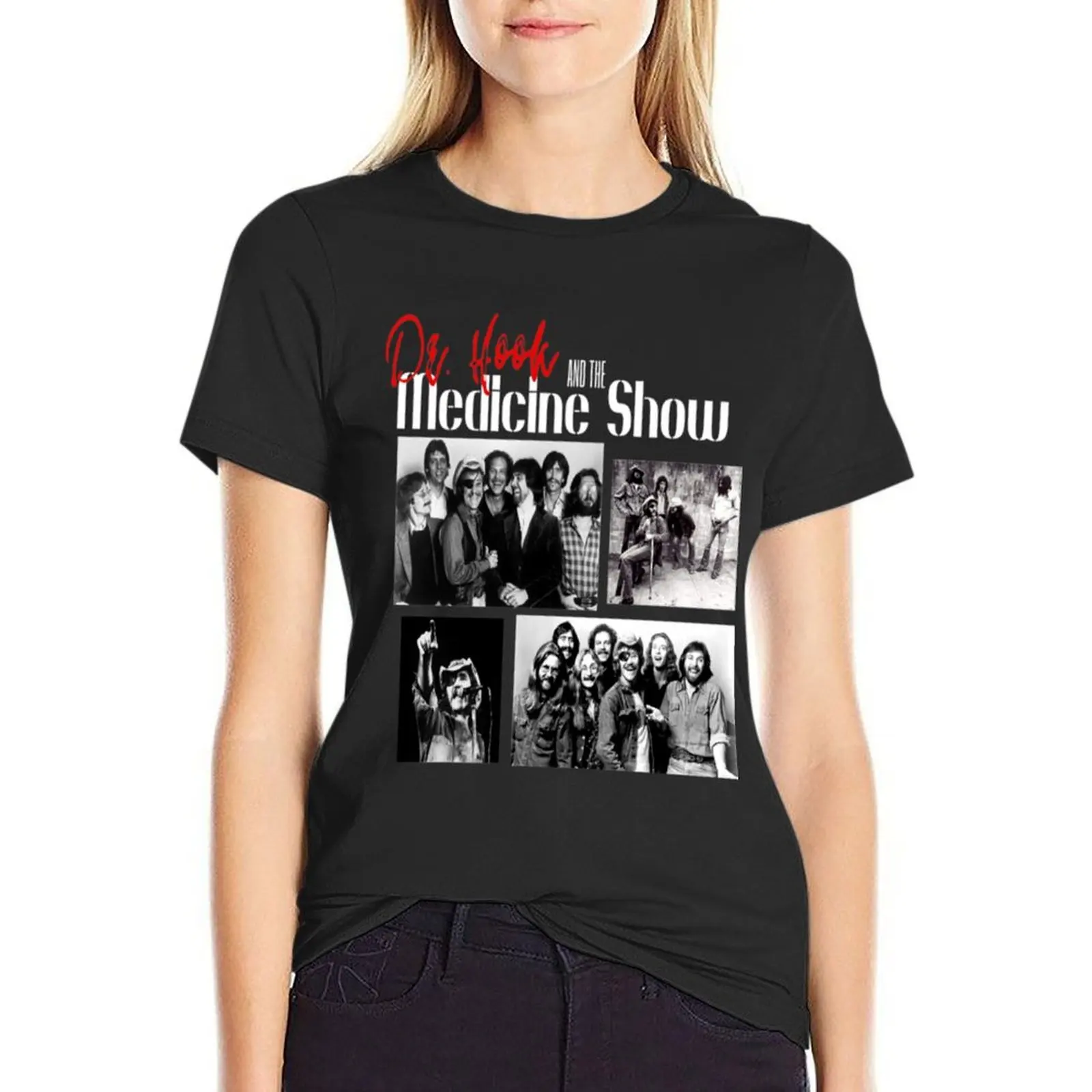 Dr Hook and the Medicine Show T-Shirt summer top aesthetic clothes graphics white t-shirts for Women
Dr Hook and the Medicine Show T-Shirt summer top aesthetic clothes graphics white t-shirts for Women