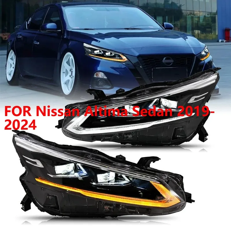 1 комплект светодиодных фар проектора для Nissan Altima Sedan 2019-2024, фара DRL в сборе
1 комплект светодиодных фар проектора для Nissan Altima Sedan 2019-2024, фара DRL в сборе