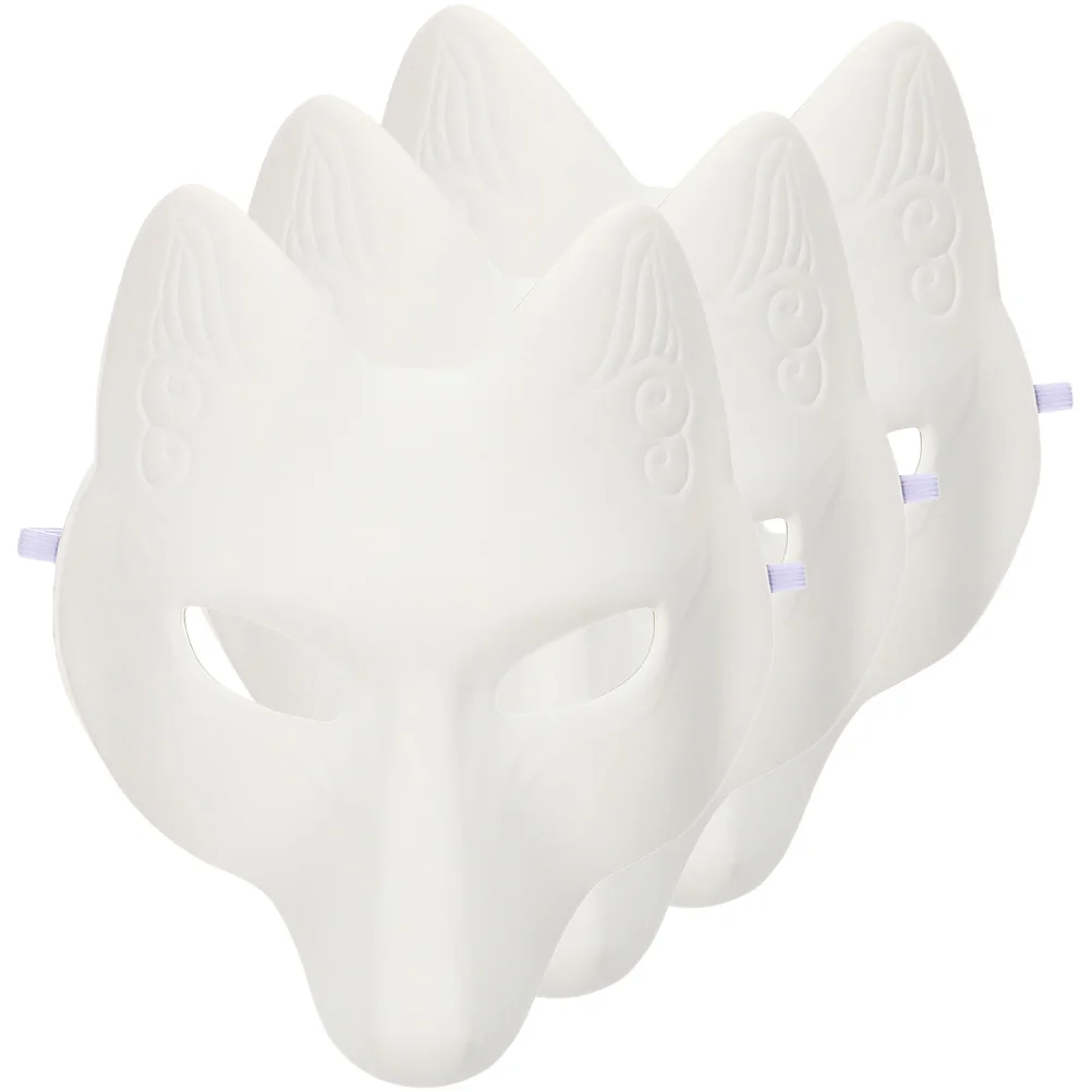 3 Pcs Halloween Paper Blank Mask Diy Animal Unpainted Craft Mask White Paper Blank Unpainted Cosplay Masquerade Party Costume
3 Pcs Halloween Paper Blank Mask Diy Animal Unpainted Craft Mask White Paper Blank Unpainted Cosplay Masquerade Party Costume