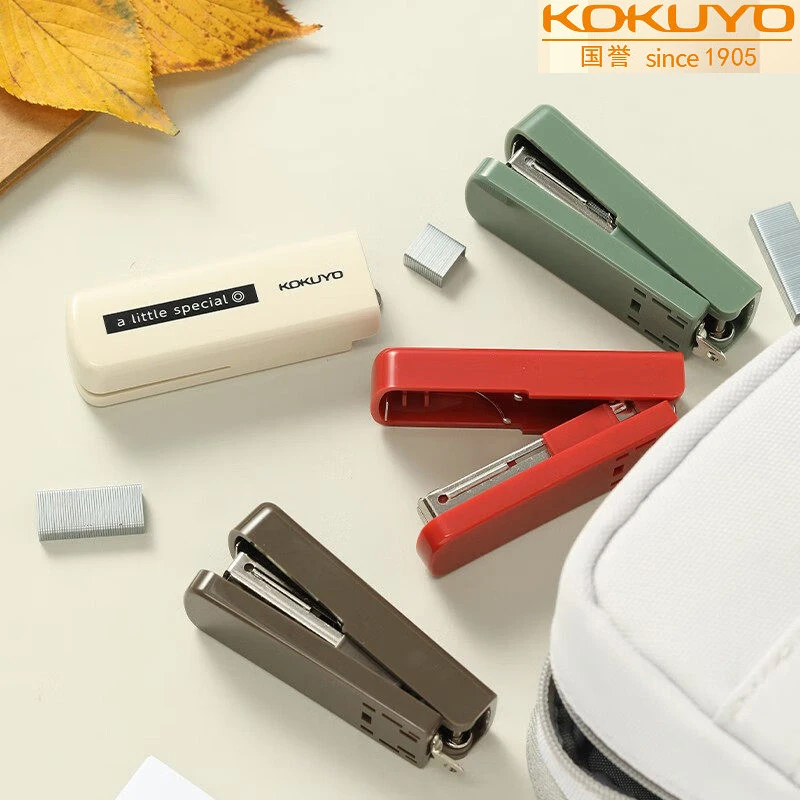 Kokuyo One Meter Shinkyo Stapler 10# Needle,Mini Sized,High-Strength Mechanism,Ergonomic Grip for Low-Effort Paper Fastening
Kokuyo One Meter Shinkyo Stapler 10# Needle,Mini Sized,High-Strength Mechanism,Ergonomic Grip for Low-Effort Paper Fastening