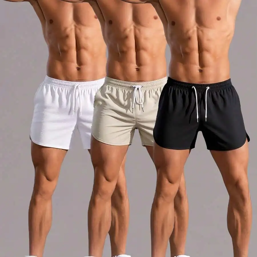 3pcs Mens Quick-Dry Lightweight Athletic Shorts For Gym Running Beach Pool Workout
3pcs Mens Quick-Dry Lightweight Athletic Shorts For Gym Running Beach Pool Workout