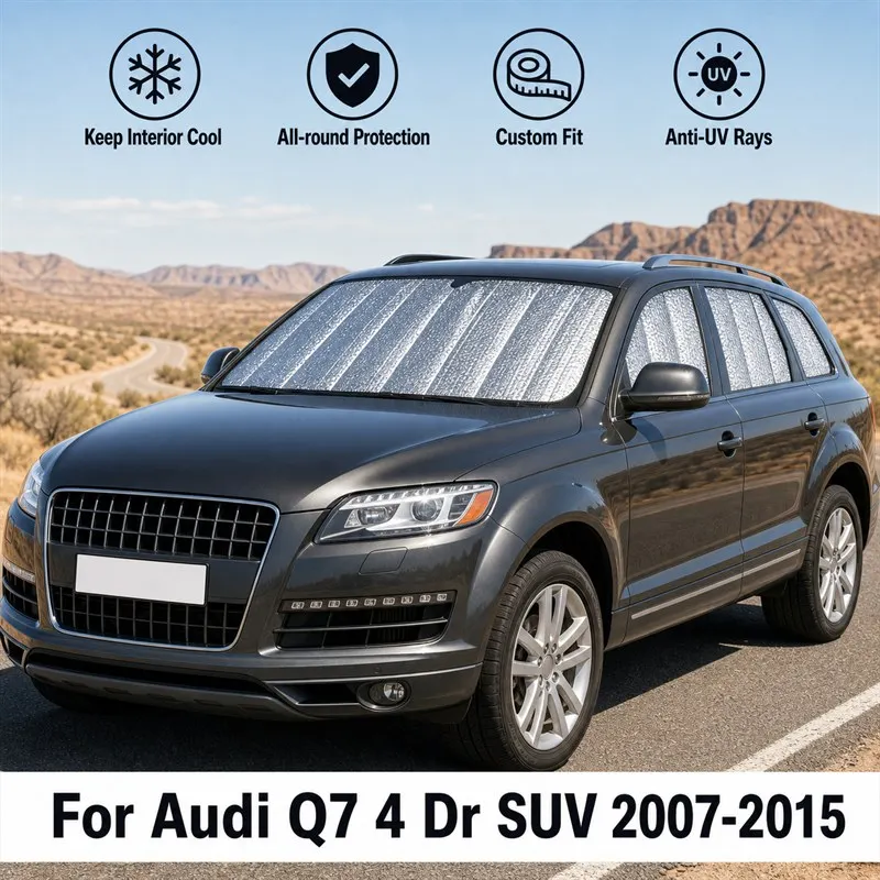 For Audi Q7 4 Dr SUV 2007-2015 Full Set Car Window Sunshades UV Block Privacy Heat Insulated Foldable Car Curtain
For Audi Q7 4 Dr SUV 2007-2015 Full Set Car Window Sunshades UV Block Privacy Heat Insulated Foldable Car Curtain