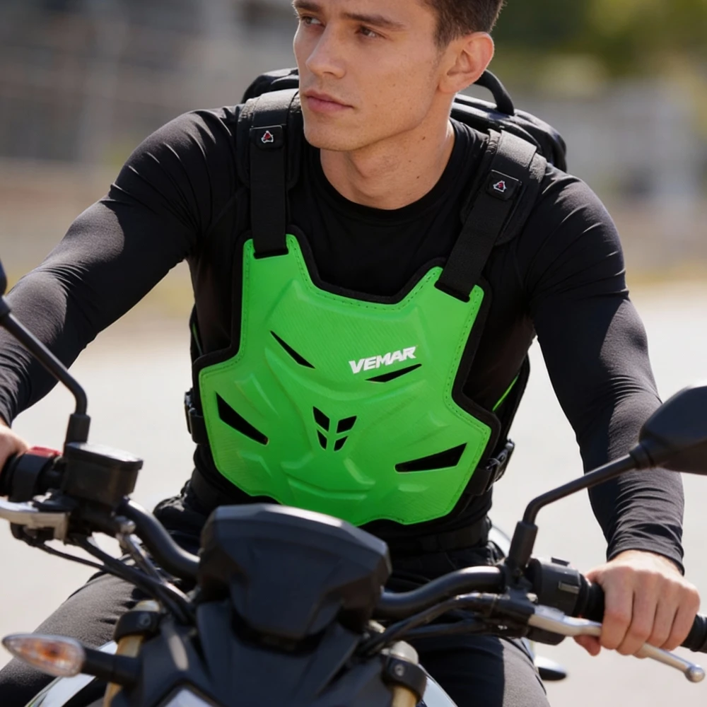 Vemar S-189 Off-road Motorcycle Body Armor Clothing Riding Racing Anti-Fall Motocross Chest Protector Pattern Armor