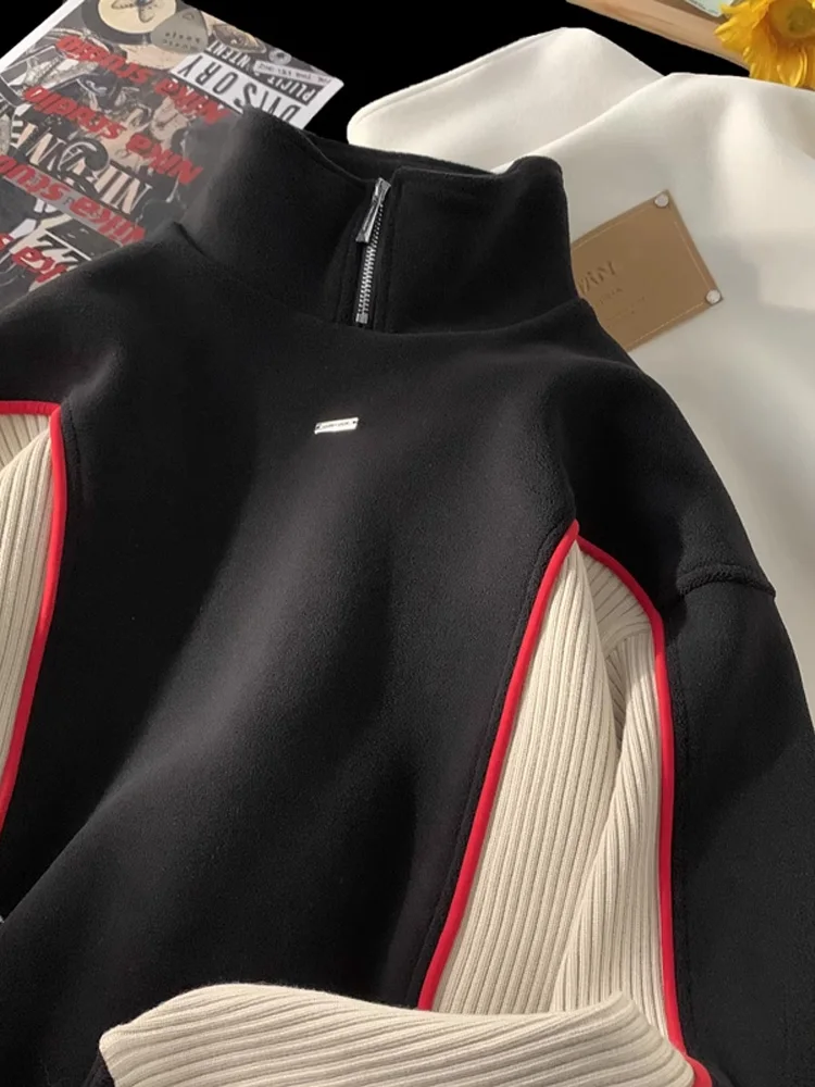 American Racing Sweatirt Unique Design Heavyweight f Zipper Stand Collar Motorcycle Jaet Street Sle Mosaic Top
American Racing Sweatirt Unique Design Heavyweight f Zipper Stand Collar Motorcycle Jaet Street Sle Mosaic Top