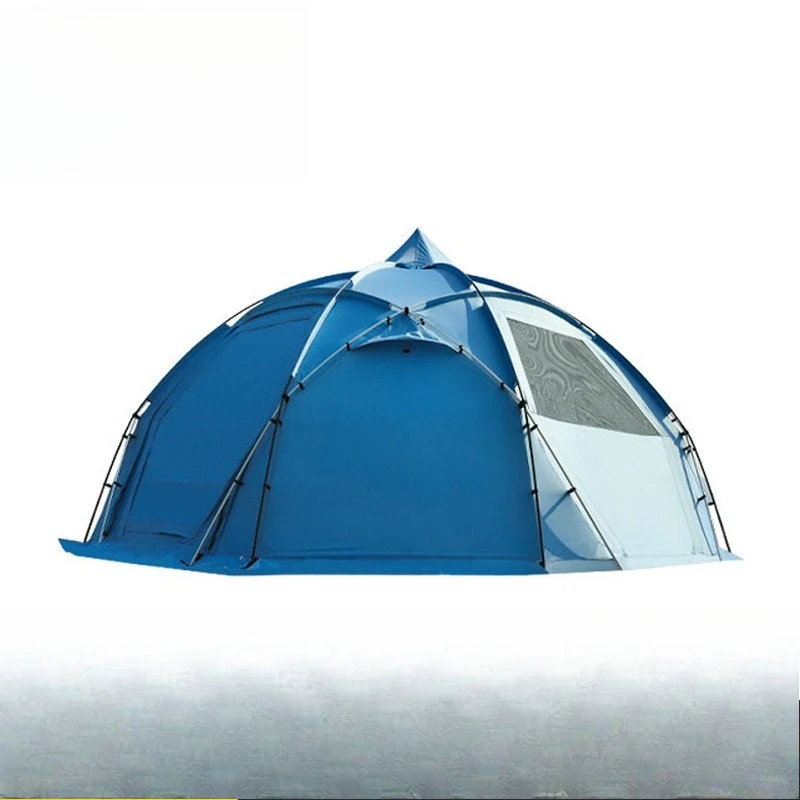 Automatic portable aluminum alloy beach thickened rainproof spherical camping tent
Automatic portable aluminum alloy beach thickened rainproof spherical camping tent