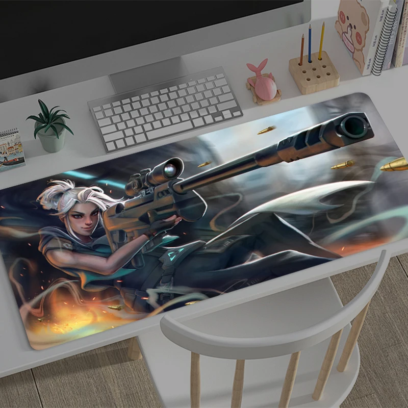 Gaming Mousepad V-valorant Jett Anime Mouse Mat Office Gamer Computer Mouse Pad HD Print Large Desk Mat PC carpet game Mousepad
Gaming Mousepad V-valorant Jett Anime Mouse Mat Office Gamer Computer Mouse Pad HD Print Large Desk Mat PC carpet game Mousepad