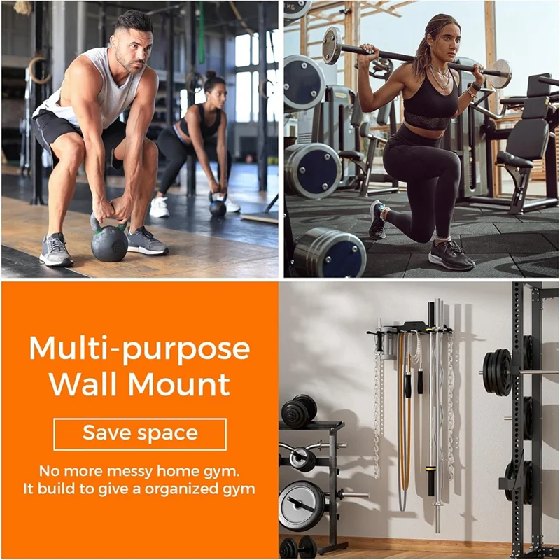 A84Z-Barbell Hanger,Garage Gym Bar Wall Rack,Vertical Barbell Mount Rack,Commercial Or Home Gym Accessory
A84Z-Barbell Hanger,Garage Gym Bar Wall Rack,Vertical Barbell Mount Rack,Commercial Or Home Gym Accessory