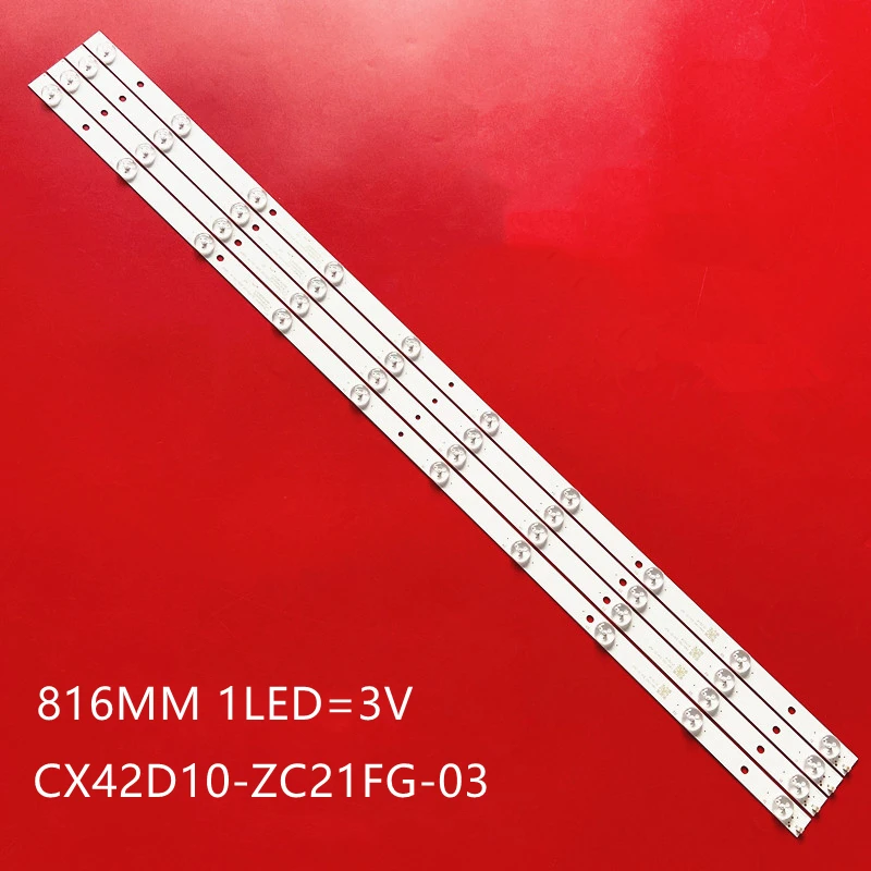 LED backlight strip For BBK 42LEX-5037 CX42D10-ZC21FG-03 CX416M03 CX420DLEDM LE-4219H V420HJ2-P01 F42C7000E 42CF19-T2
LED backlight strip For BBK 42LEX-5037 CX42D10-ZC21FG-03 CX416M03 CX420DLEDM LE-4219H V420HJ2-P01 F42C7000E 42CF19-T2