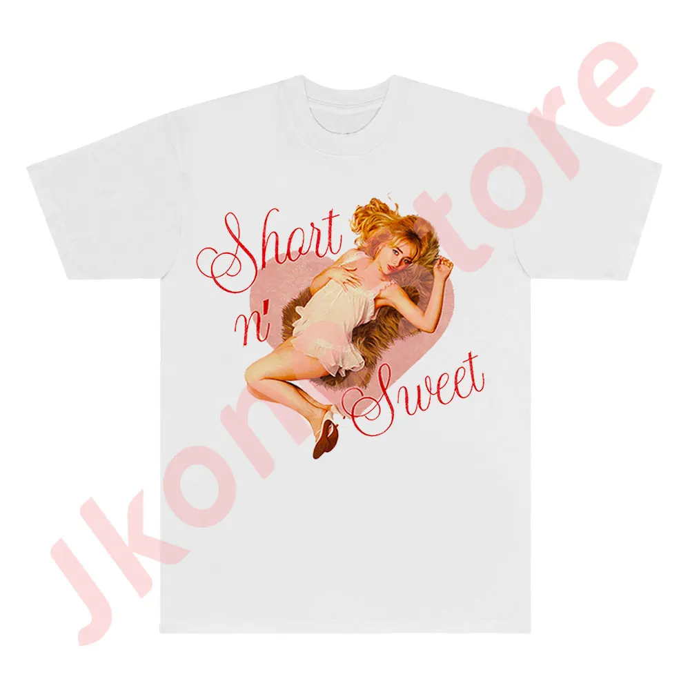 Sabrina Carpenter Short n' Sweet Heart Tee Cosplay Women Men Fashion Tour Short Sleeve T-Shirts
Sabrina Carpenter Short n' Sweet Heart Tee Cosplay Women Men Fashion Tour Short Sleeve T-Shirts