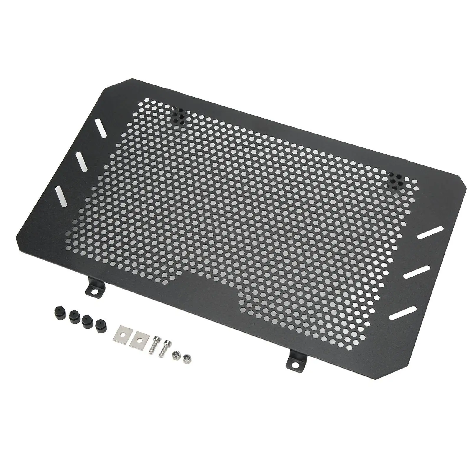 Motorcycle Grille Cover Autocycle Radiator Guard Protector Effective Black Block Foreign Objects Durable with Screw for oudoor
Motorcycle Grille Cover Autocycle Radiator Guard Protector Effective Black Block Foreign Objects Durable with Screw for oudoor