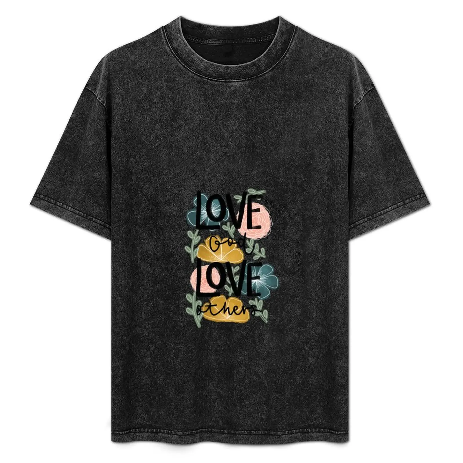 Love God Love Others T-Shirt Work Comfort T-Shirt for Men
Love God Love Others T-Shirt Work Comfort T-Shirt for Men