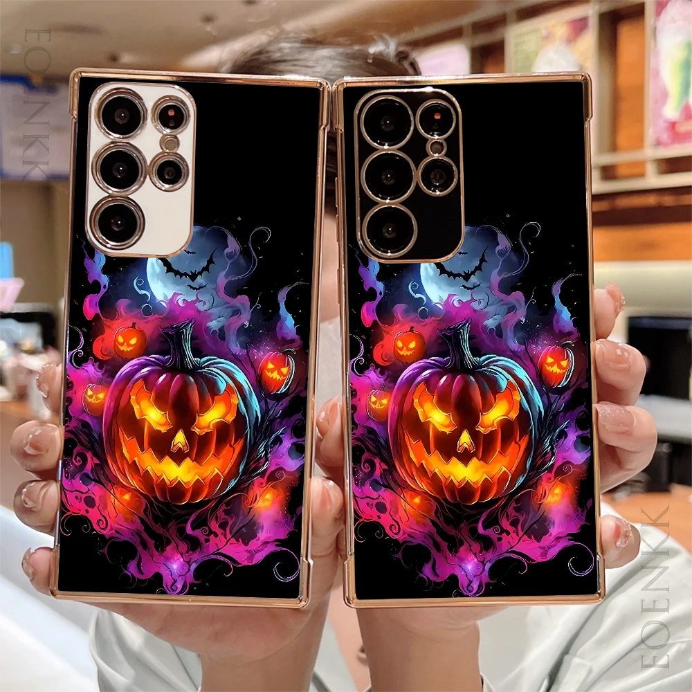 Halloween Jack-o-lantern Phone Case For Samsung Galaxy S24 S23 S22 S21 S20 Ultra Plus FE A35 A53 54 55 A71 A72 A73 5G Soft Cover
Halloween Jack-o-lantern Phone Case For Samsung Galaxy S24 S23 S22 S21 S20 Ultra Plus FE A35 A53 54 55 A71 A72 A73 5G Soft Cover