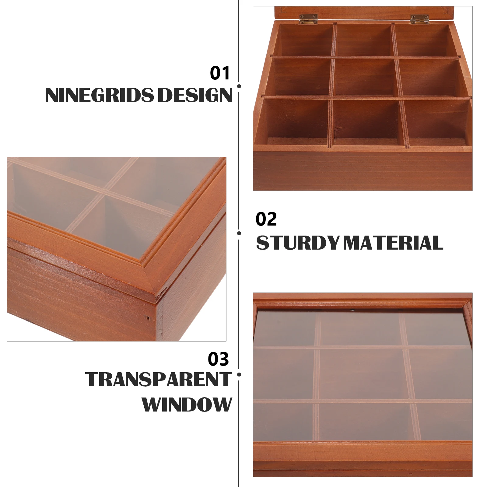 Tea Bag Storage Box 9 Grid Acrylic Organizer Transparent Lid Wood Material Compact Kitchen Decor Sugar Packet Holder Tea Bag
Tea Bag Storage Box 9 Grid Acrylic Organizer Transparent Lid Wood Material Compact Kitchen Decor Sugar Packet Holder Tea Bag