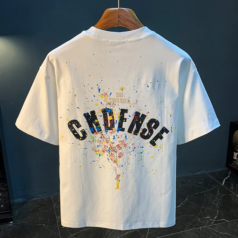2025 Summer New Graffiti Painted Loose Short Sleeve T-shirt for Men 2025 Thin Casual Printed Half Sleeve Men's Clothing
2025 Summer New Graffiti Painted Loose Short Sleeve T-shirt for Men 2025 Thin Casual Printed Half Sleeve Men's Clothing
