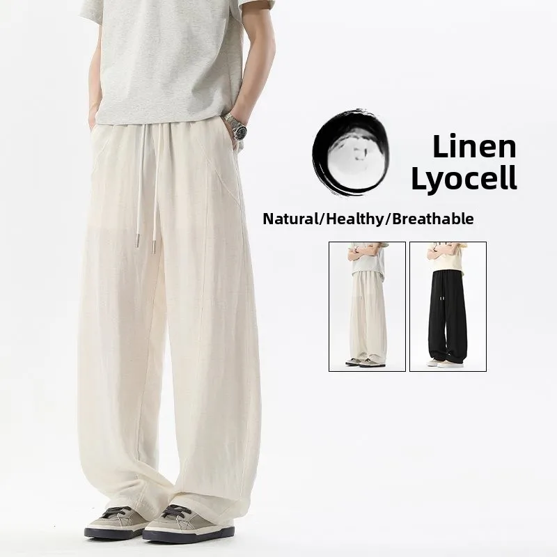 Spring 2026 New Shadowless Wall Lenzing Linen Knife-Shape Pants Thickened Elastic Cotton Denim Low Waist Deep Color
Spring 2026 New Shadowless Wall Lenzing Linen Knife-Shape Pants Thickened Elastic Cotton Denim Low Waist Deep Color
