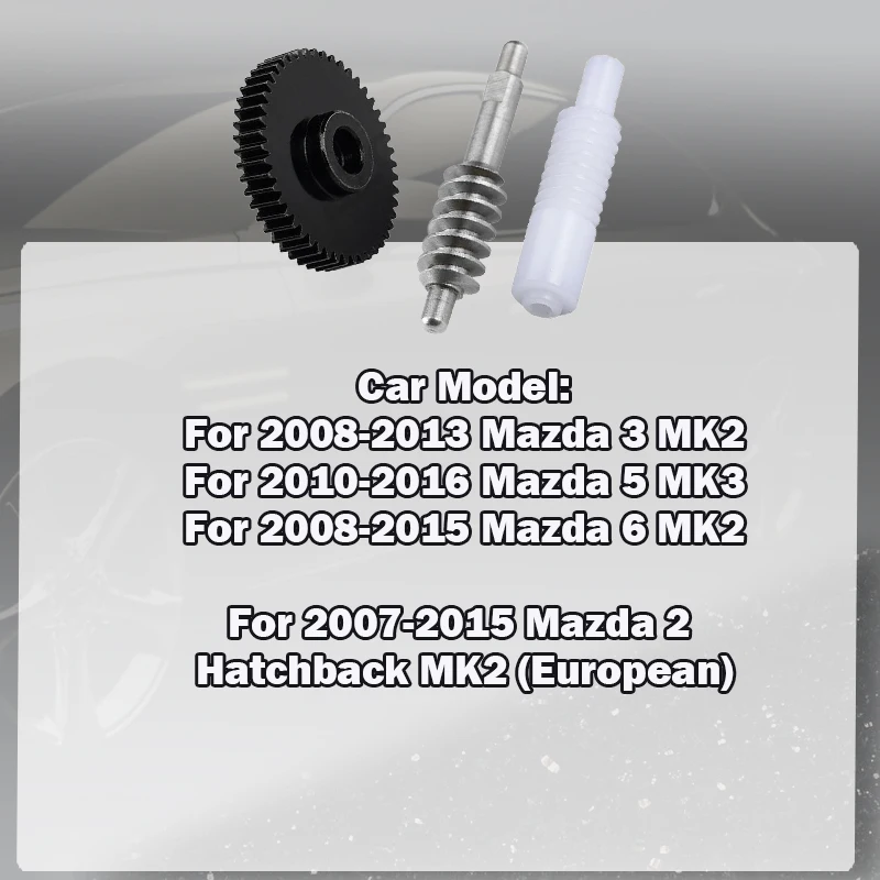 For Mazda 3/5/6/2 Hatchback MK2 (European) Car metal plastic 48T gearwheel worm unit of Power Folding Unit Mirror system Motor
For Mazda 3/5/6/2 Hatchback MK2 (European) Car metal plastic 48T gearwheel worm unit of Power Folding Unit Mirror system Motor