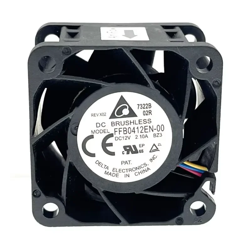 New, Ready Stock Brand New Super High Speed 40mm 4cm Cooling FFB0412EN-00 40X40X28mm Server for Plc
New, Ready Stock Brand New Super High Speed 40mm 4cm Cooling FFB0412EN-00 40X40X28mm Server for Plc