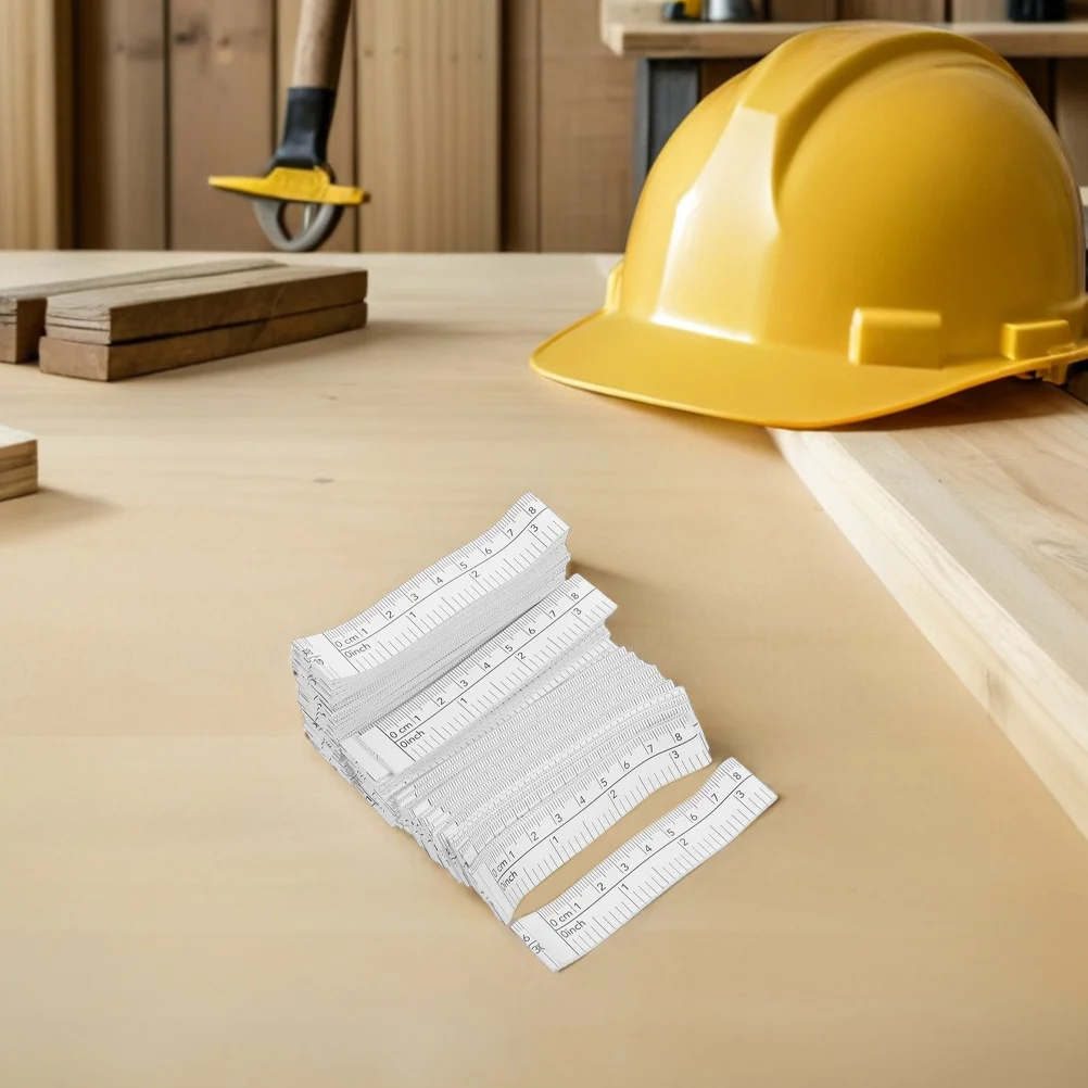 100Pcs 15m Dual Sided Paper Measuring Tape for Accurate Body Tailor and Home Renovation Tasks Measuring Ruler Tapes
100Pcs 15m Dual Sided Paper Measuring Tape for Accurate Body Tailor and Home Renovation Tasks Measuring Ruler Tapes