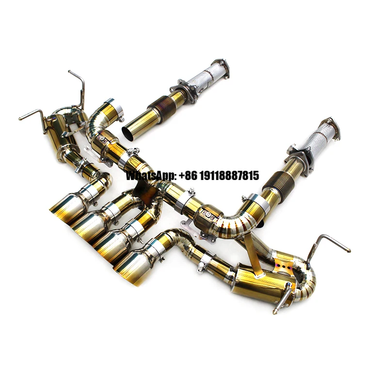 Factory OEM Valve Exhaust System for Chevrolet CORVETTE C8 Z06 2019-2025 Engine Downpipe Titanium Catback Exhaust
Factory OEM Valve Exhaust System for Chevrolet CORVETTE C8 Z06 2019-2025 Engine Downpipe Titanium Catback Exhaust