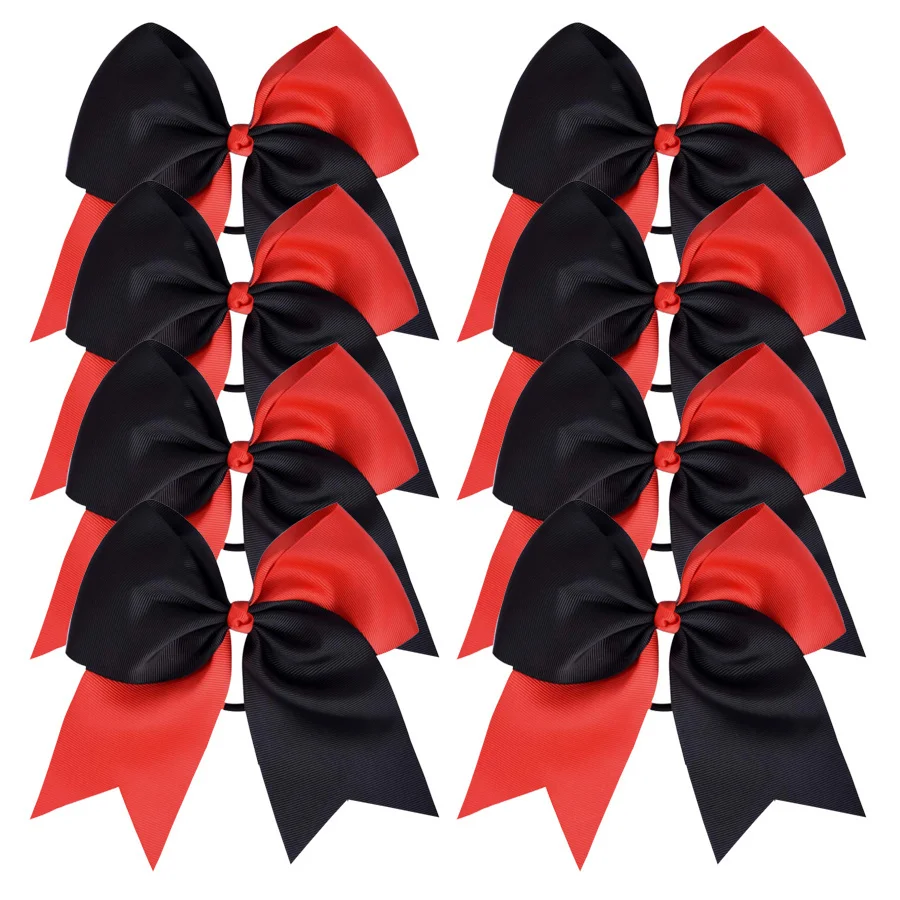 8 шт., набор бантов для волос Cheer, двухцветная лента, большой держатель для хвоста 7,5 дюймов для девочек-подростков, спортивные аксессуары для болельщиков
8 шт., набор бантов для волос Cheer, двухцветная лента, большой держатель для хвоста 7,5 дюймов для девочек-подростков, спортивные аксессуары для болельщиков