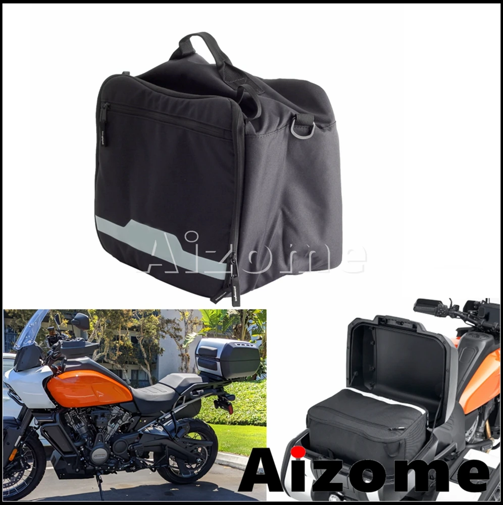 Black 600D Polyester Fabric Top Case Box Inner Bags Motorcyle Trunk Liner Bag Accessories For Harley Pan America 1250 1250S 2024
Black 600D Polyester Fabric Top Case Box Inner Bags Motorcyle Trunk Liner Bag Accessories For Harley Pan America 1250 1250S 2024