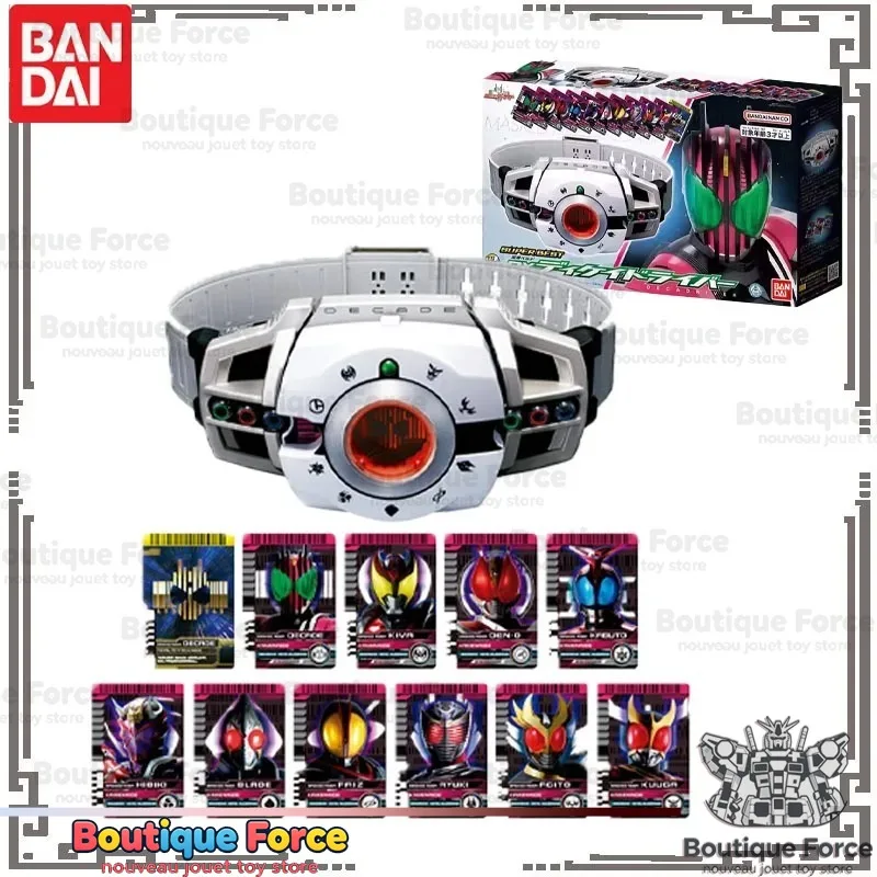 Bandai Masked Rider DX DECADE Transformation Belt Anime Action Figure Toy for Boys Girls Collectible Gift Model Genuine
Bandai Masked Rider DX DECADE Transformation Belt Anime Action Figure Toy for Boys Girls Collectible Gift Model Genuine