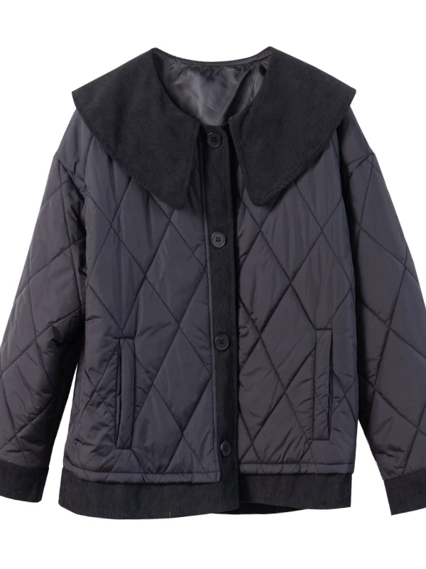 Slimming Casual Cotton Jaet Autumn Winter New Sle Age-Defng High-End Feeling Commuter Straight-Size Long Sve Coat
Slimming Casual Cotton Jaet Autumn Winter New Sle Age-Defng High-End Feeling Commuter Straight-Size Long Sve Coat