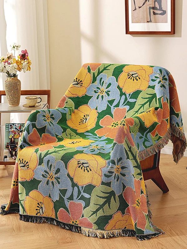 Rustic Luxury Style Single Sofa Dustproof Cover Cloth Tapestry Decorative Towel Camping Cover Blanket Plant Floral Pattern
Rustic Luxury Style Single Sofa Dustproof Cover Cloth Tapestry Decorative Towel Camping Cover Blanket Plant Floral Pattern