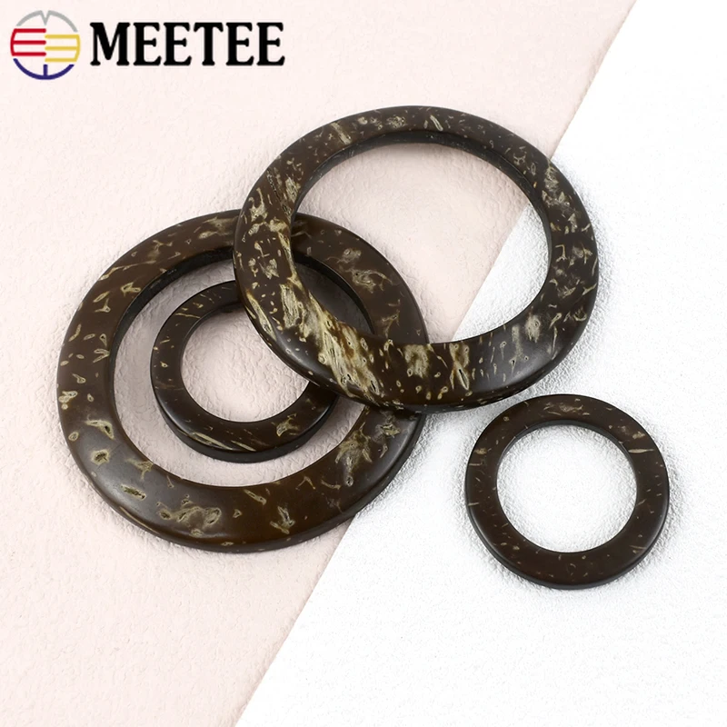 20Pcs Meetee O Ring 15-50mm Natural Wooden Buckle for Skirt Belt Dress Strap Decor Rings Coat Scarf Clasp DIY Sewing Accessories
20Pcs Meetee O Ring 15-50mm Natural Wooden Buckle for Skirt Belt Dress Strap Decor Rings Coat Scarf Clasp DIY Sewing Accessories