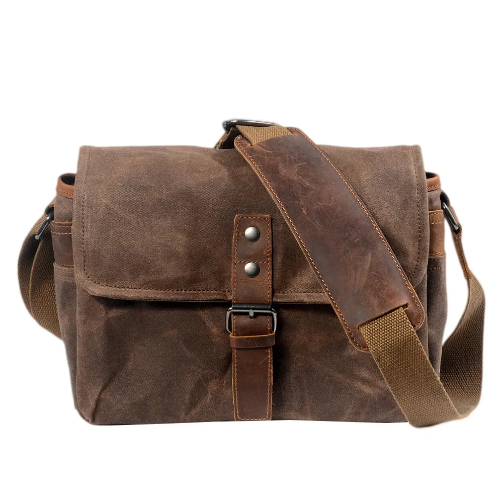 Waterproof Canvas Camera Bag Single Shoulder Professional Casual Outdoor Photography Storage Bag Anti-Scratch Tear-Resistant
Waterproof Canvas Camera Bag Single Shoulder Professional Casual Outdoor Photography Storage Bag Anti-Scratch Tear-Resistant