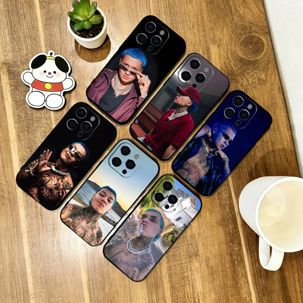 Singer Blessd Cantante Phone Case For iPhone 17,16,15,14,13,12,11 Plus,Pro Max,XS,Soft Silicone Black Cover
Singer Blessd Cantante Phone Case For iPhone 17,16,15,14,13,12,11 Plus,Pro Max,XS,Soft Silicone Black Cover