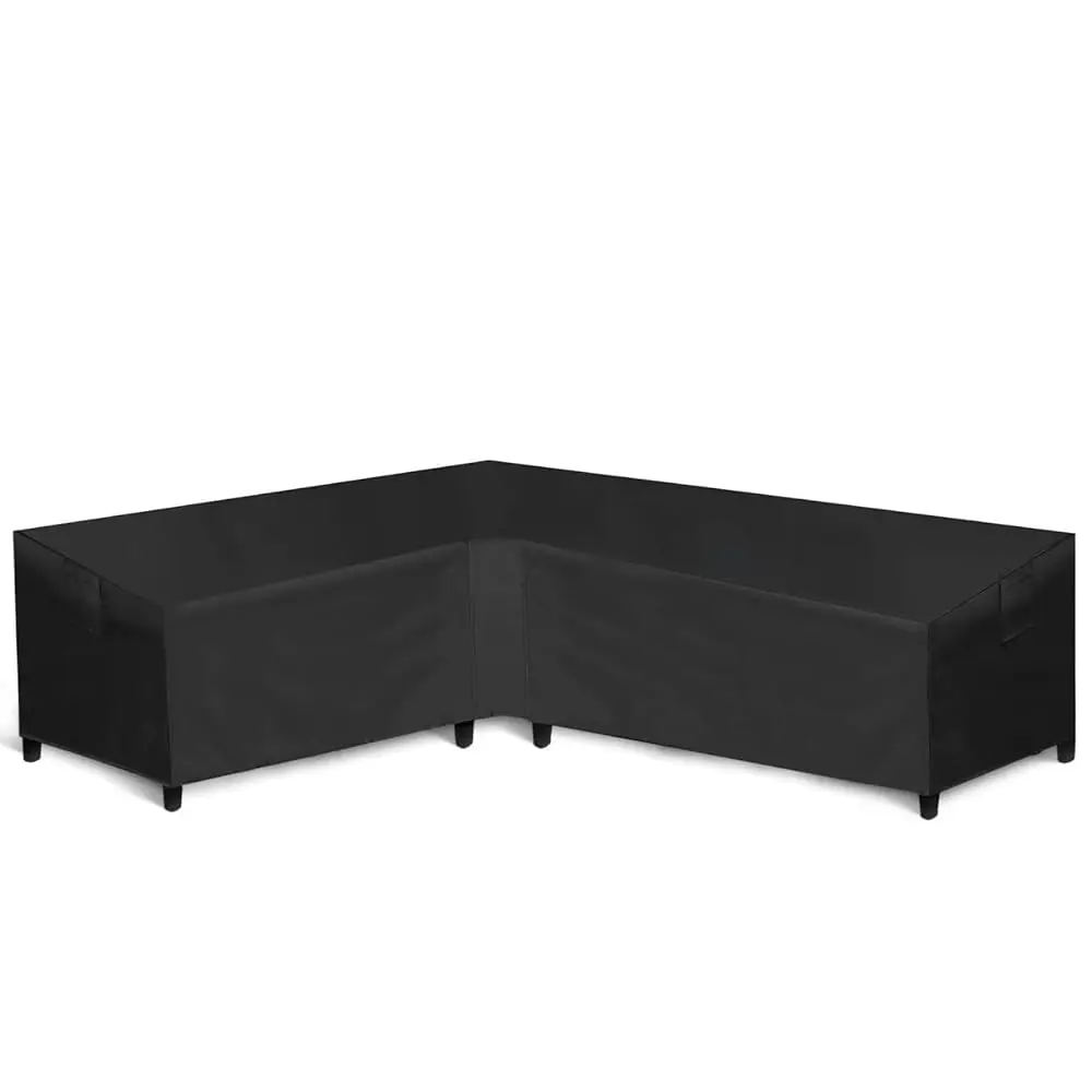 Patio L-Shaped Sectional Sofa Cover Waterproof, Heavy Duty Outdoor Sectional Couch Cover With Air Vent, Left Facing, 83""
Patio L-Shaped Sectional Sofa Cover Waterproof, Heavy Duty Outdoor Sectional Couch Cover With Air Vent, Left Facing, 83""