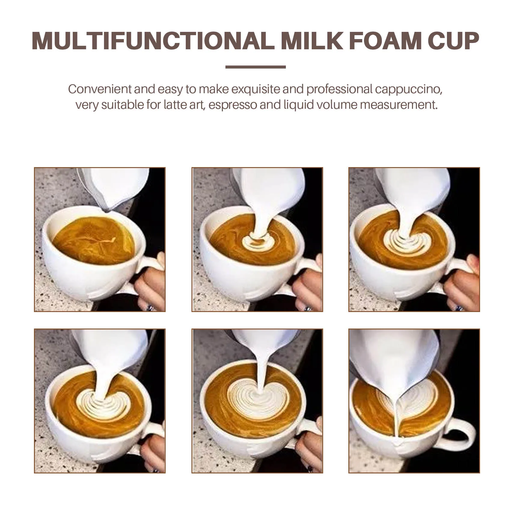 20Oz Milk Effervescent Pot With Measurement,Steam Pot For Coffee Cappuccino Latte Art Perfect For Espresso Machines,Etc
20Oz Milk Effervescent Pot With Measurement,Steam Pot For Coffee Cappuccino Latte Art Perfect For Espresso Machines,Etc
