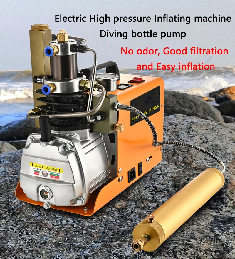 Electric High pressure Air Pump 30MPa Inflating machine Air bottle 40MPa Inflatable Pump Single cylinder Water cooling
Electric High pressure Air Pump 30MPa Inflating machine Air bottle 40MPa Inflatable Pump Single cylinder Water cooling