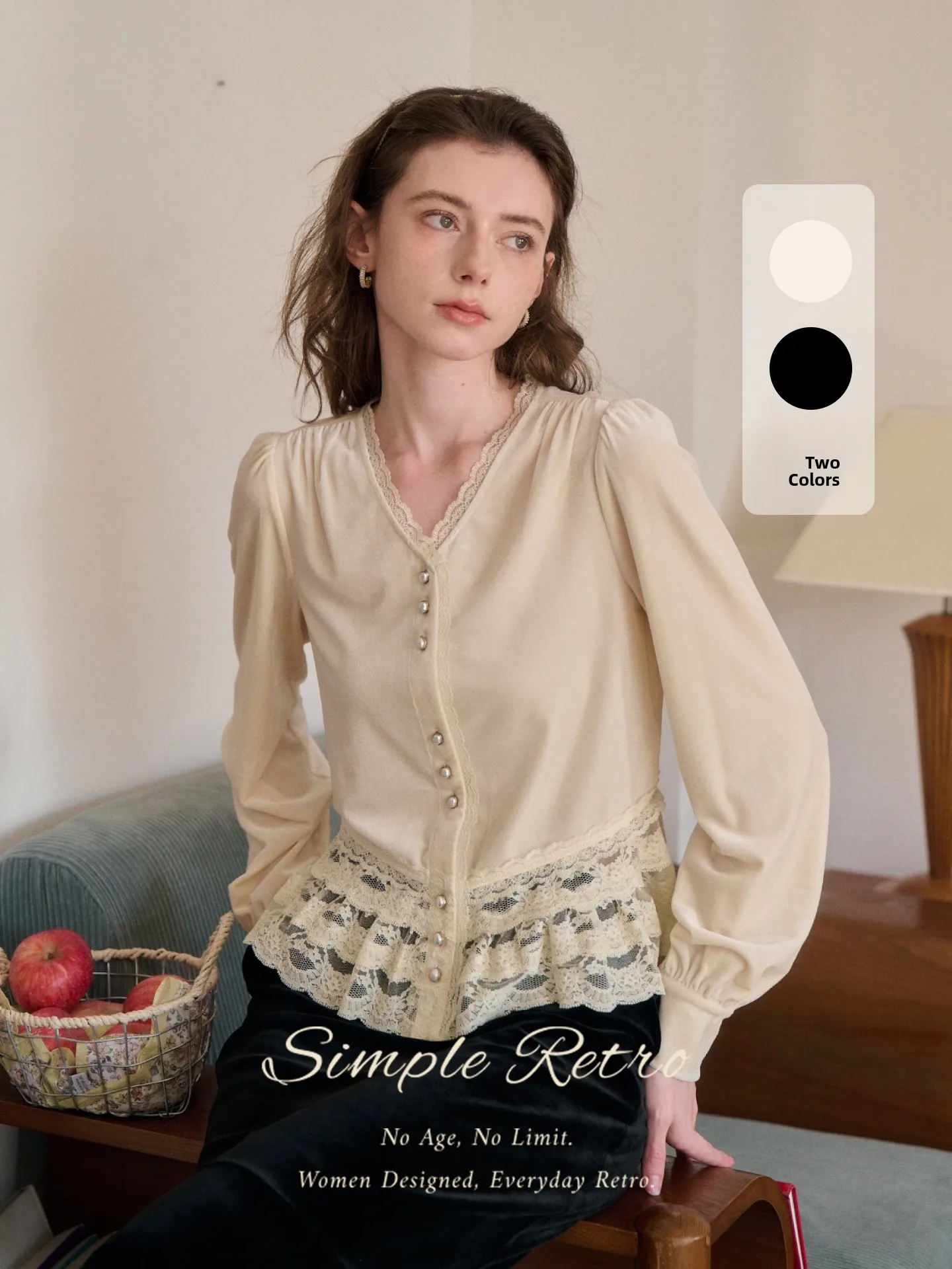 Женская бархатная одежда SimpleRetro с V-Ne и кружевной отделкой, длинная све, дышащая, удобная, модная, повседневная одежда во французском стиле
Женская бархатная одежда SimpleRetro с V-Ne и кружевной отделкой, длинная све, дышащая, удобная, модная, повседневная одежда во французском стиле