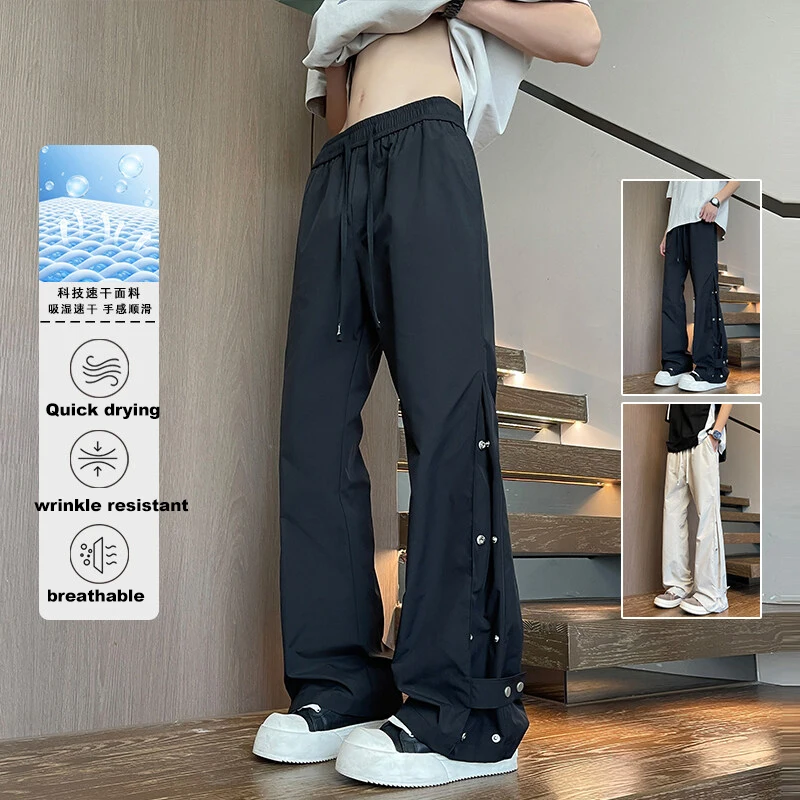 LAPPSTER Y2k Summer Light Weight Designer Joggers Pants Black Cheap Casual Sweatpants Men 2000s Y2k Streetwear Fashion Trousers
LAPPSTER Y2k Summer Light Weight Designer Joggers Pants Black Cheap Casual Sweatpants Men 2000s Y2k Streetwear Fashion Trousers