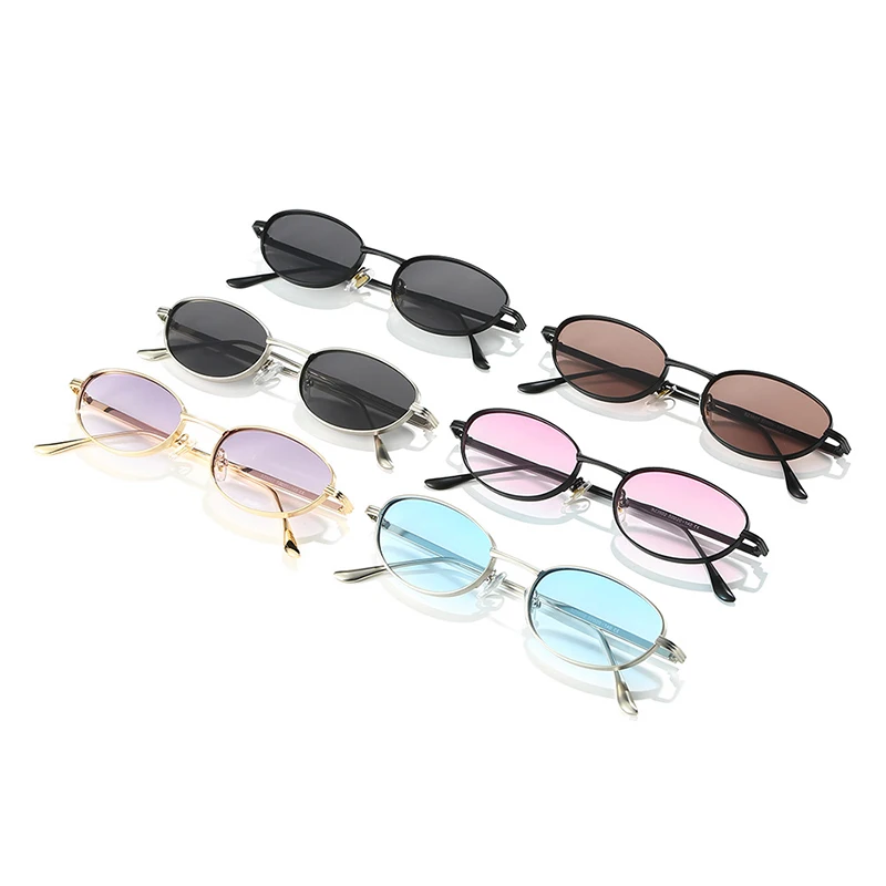 European and American Personalized Small Frame Oval Exquisite Metal Glasses for Men and Women Fashionable Anti-Uv Sunglasses
European and American Personalized Small Frame Oval Exquisite Metal Glasses for Men and Women Fashionable Anti-Uv Sunglasses