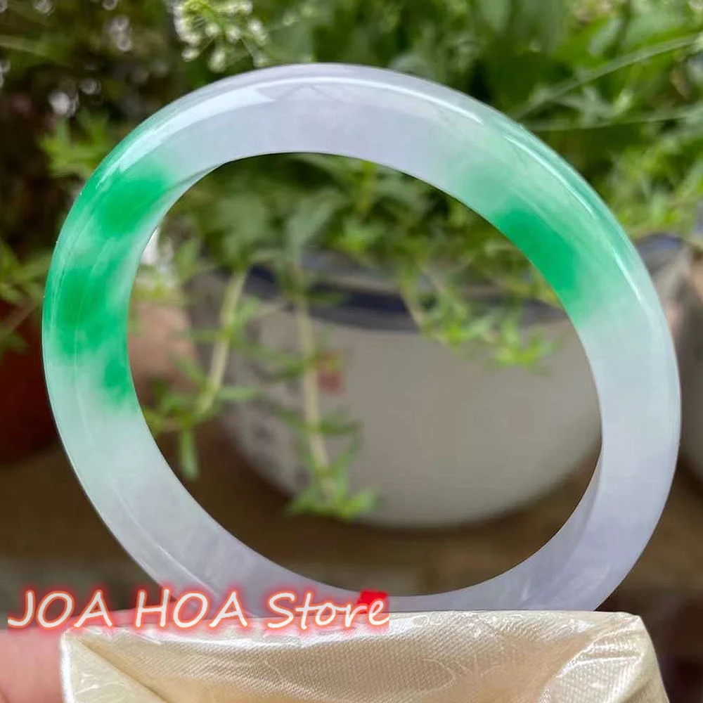 New Natural Ice Glutinous Floating Green Flower Bracelet Original Ecological Pattern Bangle Superior Aura Handring Fine Jewelry
New Natural Ice Glutinous Floating Green Flower Bracelet Original Ecological Pattern Bangle Superior Aura Handring Fine Jewelry