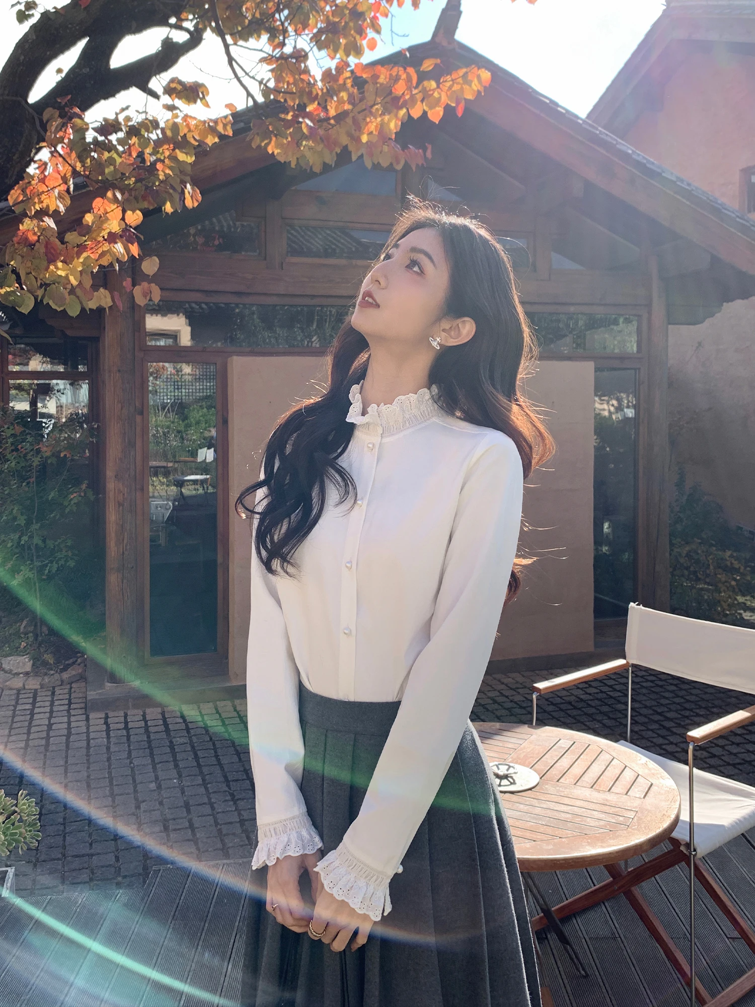 Ele Long Sve Women's irt Mulvan Chic Stand Collar Slim Fit Floral Casual Sle Polyester Fiber Resistant to Def...
Ele Long Sve Women's irt Mulvan Chic Stand Collar Slim Fit Floral Casual Sle Polyester Fiber Resistant to Def...