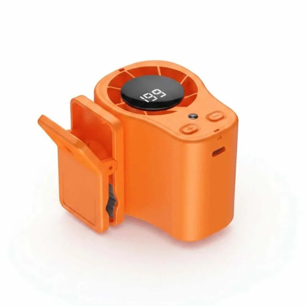High Speed Waist Fan Rechargeable LED Display Clip on Fan Brushless Motor Stepless Wind Stroller Fan for 3.7V/1800mAh
High Speed Waist Fan Rechargeable LED Display Clip on Fan Brushless Motor Stepless Wind Stroller Fan for 3.7V/1800mAh