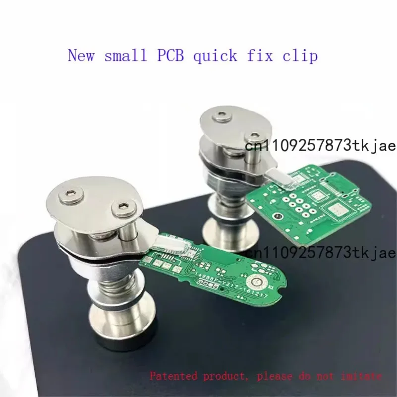 Magnetic Micro PCB clip Electronic production repair Small board fixing motherboard components Precision spring clamp welding
Magnetic Micro PCB clip Electronic production repair Small board fixing motherboard components Precision spring clamp welding