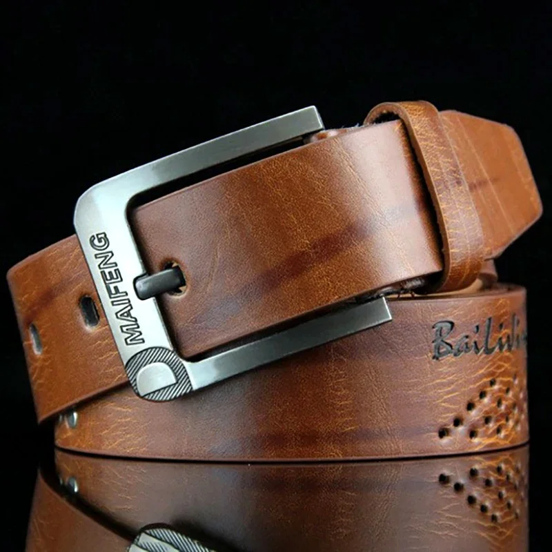 Fashion Luxury Belt For Men PU Leather Belts Metal Pin Buckle High Quality Famous Brand Designer Waist Strap Belts 110cm Length
Fashion Luxury Belt For Men PU Leather Belts Metal Pin Buckle High Quality Famous Brand Designer Waist Strap Belts 110cm Length