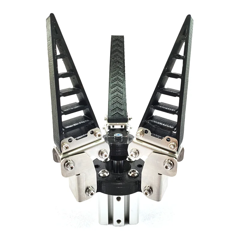 ROS 3kg Load Fin-Ray Effect Mechanical Claw Robot Arm Bionic Flexible Manipulator Soft Finger Gripper Black Fixture Robot Kit
ROS 3kg Load Fin-Ray Effect Mechanical Claw Robot Arm Bionic Flexible Manipulator Soft Finger Gripper Black Fixture Robot Kit