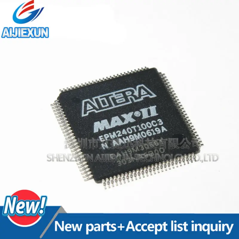 2 шт. EPM240T100C3 QFP MAX II Device Семейное программируемое логическое устройство в наличии 10%Новый и оригинальный
2 шт. EPM240T100C3 QFP MAX II Device Семейное программируемое логическое устройство в наличии 10%Новый и оригинальный
