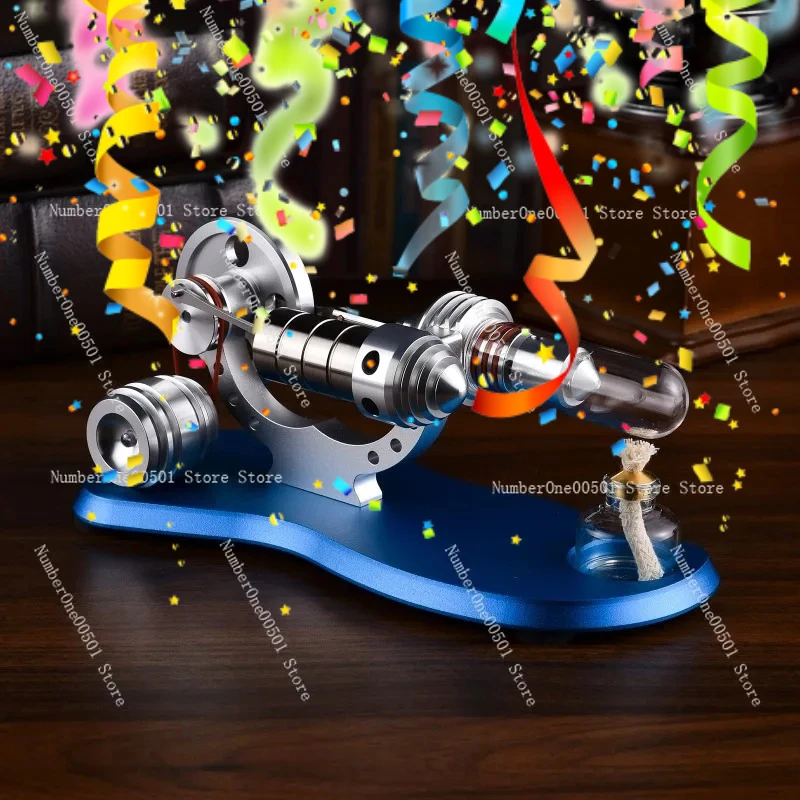 2026 New Fine Brass Piston Air Power High Precision External Combustion Engine Physical Mechanical Generator
2026 New Fine Brass Piston Air Power High Precision External Combustion Engine Physical Mechanical Generator