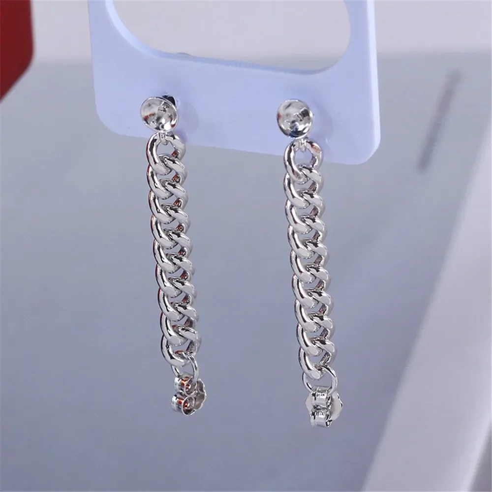 S925 Sterling Silver Pearl Earring Settings DIY Jewelry Making Supplies Blank Earring Posts for Handcrafted Accessories No Pearl
S925 Sterling Silver Pearl Earring Settings DIY Jewelry Making Supplies Blank Earring Posts for Handcrafted Accessories No Pearl