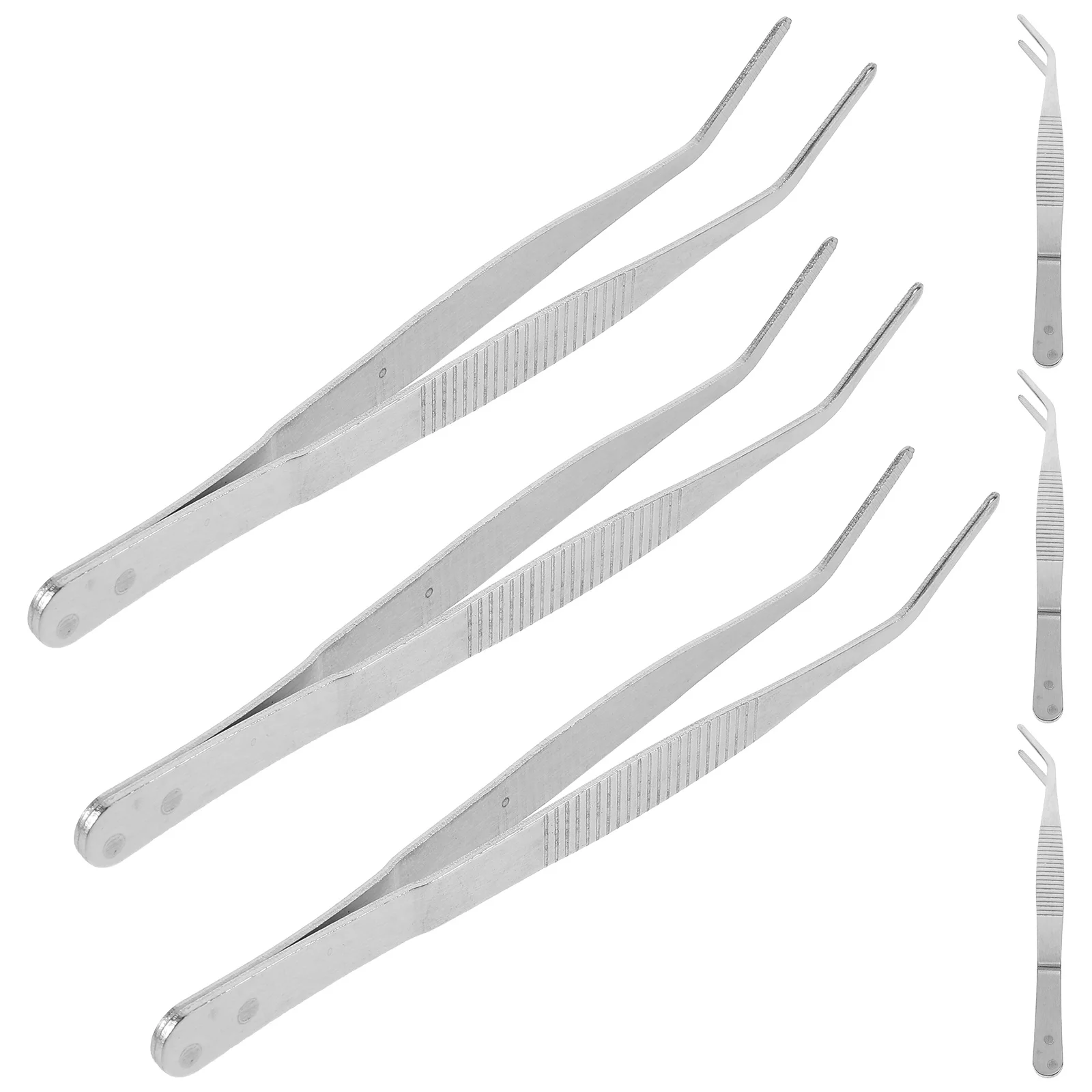 6pcs Medical Tweezers Stainless Steel Dental Dentist Curved Oral Care Kit Dressing Tools Non Rust Practical Use Easy
6pcs Medical Tweezers Stainless Steel Dental Dentist Curved Oral Care Kit Dressing Tools Non Rust Practical Use Easy