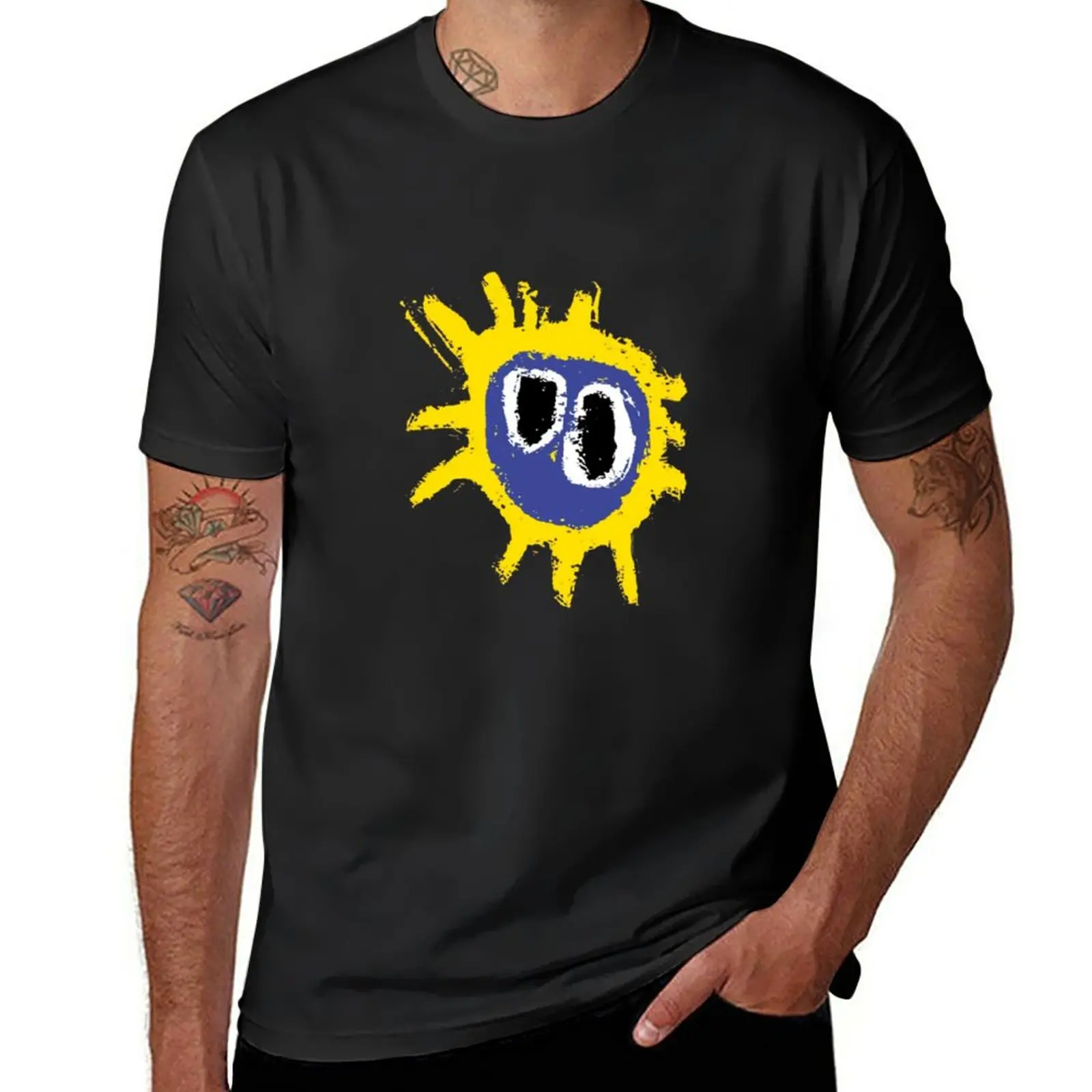 New Screamadelica White T-Shirt quick drying t-shirt cat shirts cute tops Short sleeve men clothes
New Screamadelica White T-Shirt quick drying t-shirt cat shirts cute tops Short sleeve men clothes