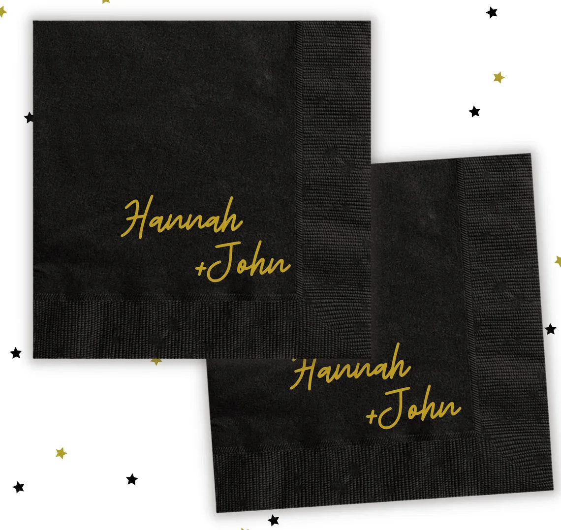 50pcs Personalized Wedding Cocktail Napkins, Wedding Napkins, Custom Monogram, Rehearsal Dinner Beverage Cocktail, Custom Cockta
50pcs Personalized Wedding Cocktail Napkins, Wedding Napkins, Custom Monogram, Rehearsal Dinner Beverage Cocktail, Custom Cockta